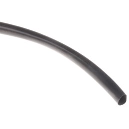 1 Reel of 5 M - HellermannTyton Heat Shrink Tubing, Black 12.7mm Sleeve Dia. x 5m Length 2:1 Ratio, LVR Series