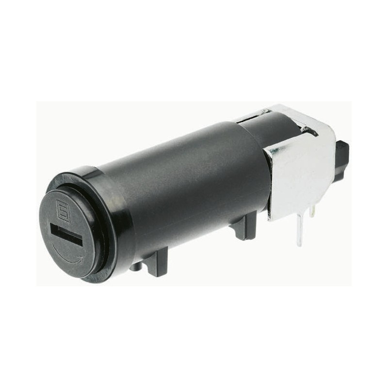 1 pcs - Schurter 16A PCB Mount Fuse Holder for 5 x 20mm Fuse, 500V ac