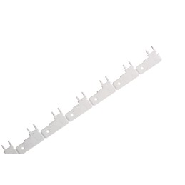 50 pcs - TE Connectivity FASTON .250 Uninsulated Male Spade Connector, PCB Tab, 6.35 x 0.81mm Tab Size