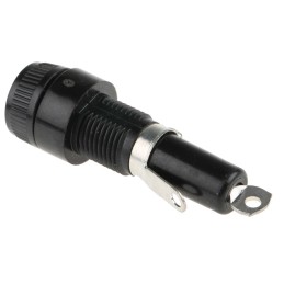 1 pcs - Eaton 30A Panel Mount Fuse Holder for 6.3 x 32mm Fuse, 1P, 250V ac