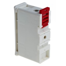 1 pcs - Eaton 32A Rail Mount Fuse Holder for F1 Fuse, 1P, 550V ac