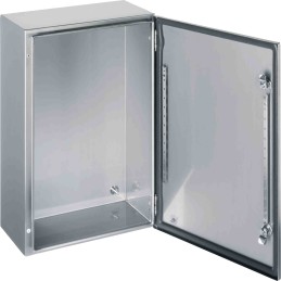 1 pcs - Schneider Electric Spacial S3X Series 316 Stainless Steel Wall Box, IP66, 400 mm x 400 mm x 200mm