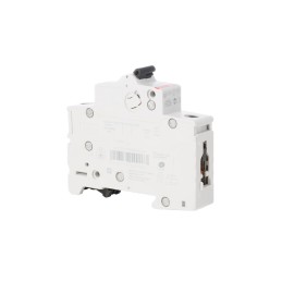 1 pcs - ABB System Pro M Compact S200 MCB, 1P, 6A Curve B, 253V AC, 72V DC, 6 kA Breaking Capacity