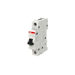 1 pcs - ABB System Pro M Compact S200 MCB, 1P, 6A Curve B, 253V AC, 72V DC, 6 kA Breaking Capacity