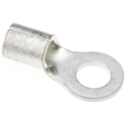 50 pcs - JST, R Uninsulated Ring Terminal, 6mm Stud Size, 6.6mm² to 10.5mm² Wire Size