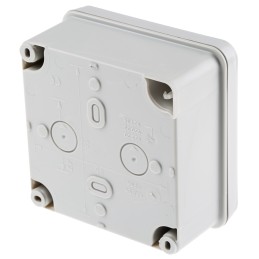 1 pcs - Legrand Plexo Series Grey ABS Junction Box, IP55, 105 x 105 x 55mm