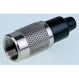 100 pcs - Binder Circular Connector, 5 Contacts, Cable Mount, M9 Connector, Socket, Female, IP40, 711 Series