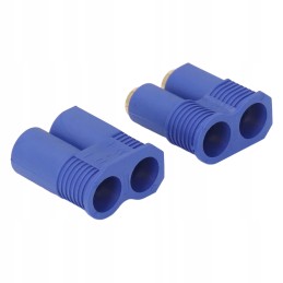 10 Set EC8 Plug 8mm Gold Plated Brass Male