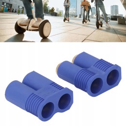 10 Set EC8 Plug 8mm Gold Plated Brass Male