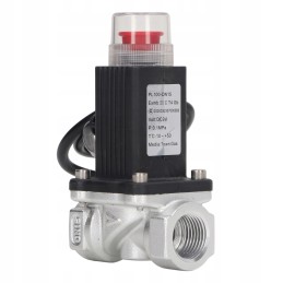 Gas valve controller solenoid valve with