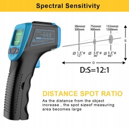 Digital infrared thermometer