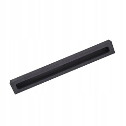 Graphite mold in the shape of a strip, crucible ingot