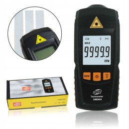 Benetech GM8905 tachometer optical method