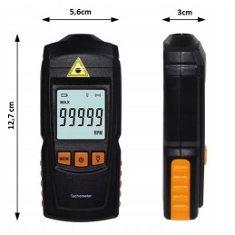 Benetech GM8905 tachometer optical method