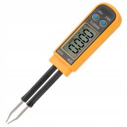 Hand-held resistance capacity tester