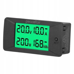 Meter of electrical parameters wattmeter dc
