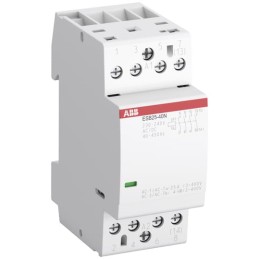 1 pcs - ABB ESB Series Contactor, 24 V ac/dc Coil, 2-Pole, 40 A, 9.2 kW, 2NO