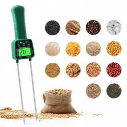 Cereal grain moisture meter