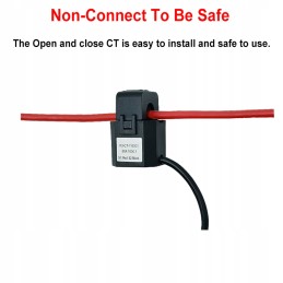 Tuya zigbee energy meter 80a clamp