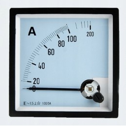 Ammeter panel meter 100a ac transformer