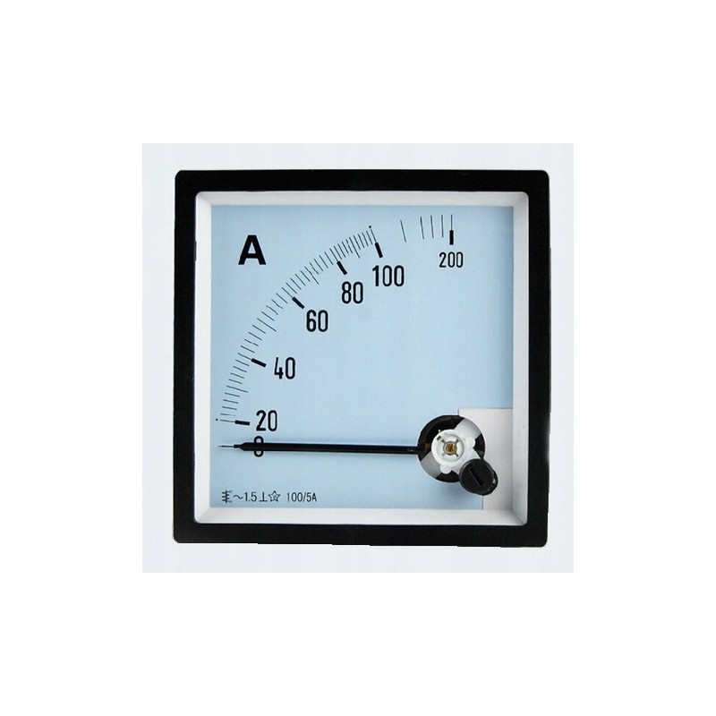 Ammeter panel meter 100a ac transformer