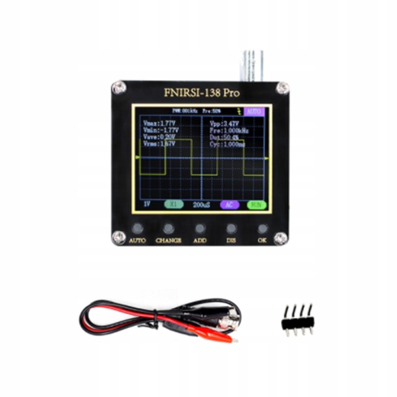 2 4 inch digital oscilloscope fnirsi 138pro