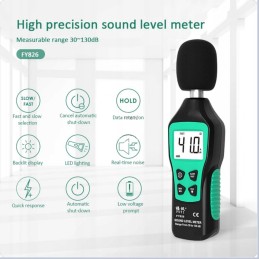 Sonometer sound intensity meter db noise meter type yf826 richmeters