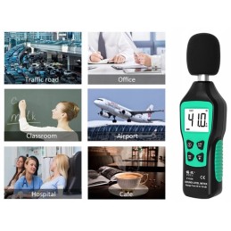 Sonometer sound intensity meter db noise meter type yf826 richmeters