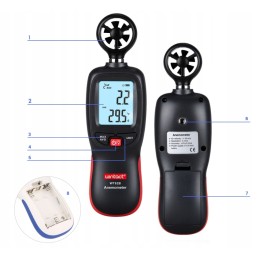 Bluetooth anemometer anemometer bt wind meter
