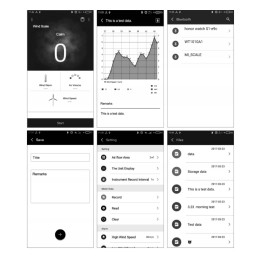 Bluetooth anemometer anemometer bt wind meter