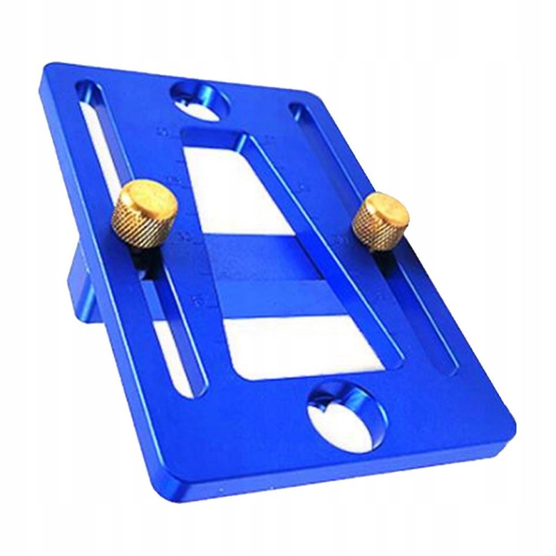 Blue templates with a swallow pattern