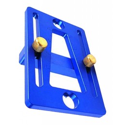 Blue templates with a swallow pattern