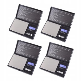 4pcs portable mini digital scale 50g x 0.01g