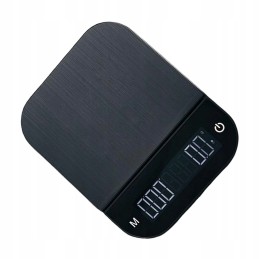 Electronic pocket scale for brewing coffee