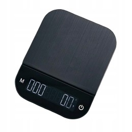 Electronic pocket scale for weighing coffee while traveling