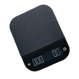 Electronic pocket scale for weighing coffee while traveling