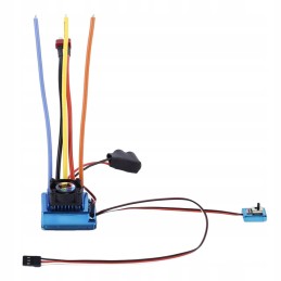 Blue brushless ESC speed controller with 120a sensor for rc truck 1 8 1 10