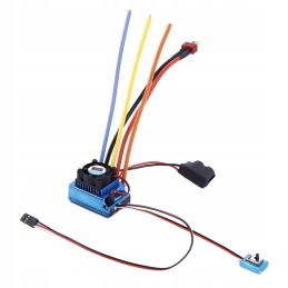 Blue brushless ESC speed controller with 120a sensor for rc truck 1 8 1 10