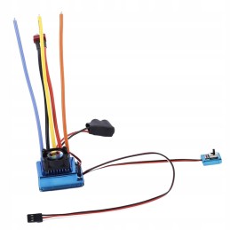 Blue brushless ESC speed controller with 120a sensor for rc truck 1 8 1 10