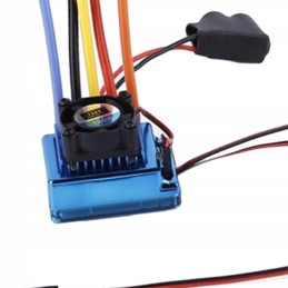 Blue brushless ESC speed controller with 120a sensor for rc truck 1 8 1 10
