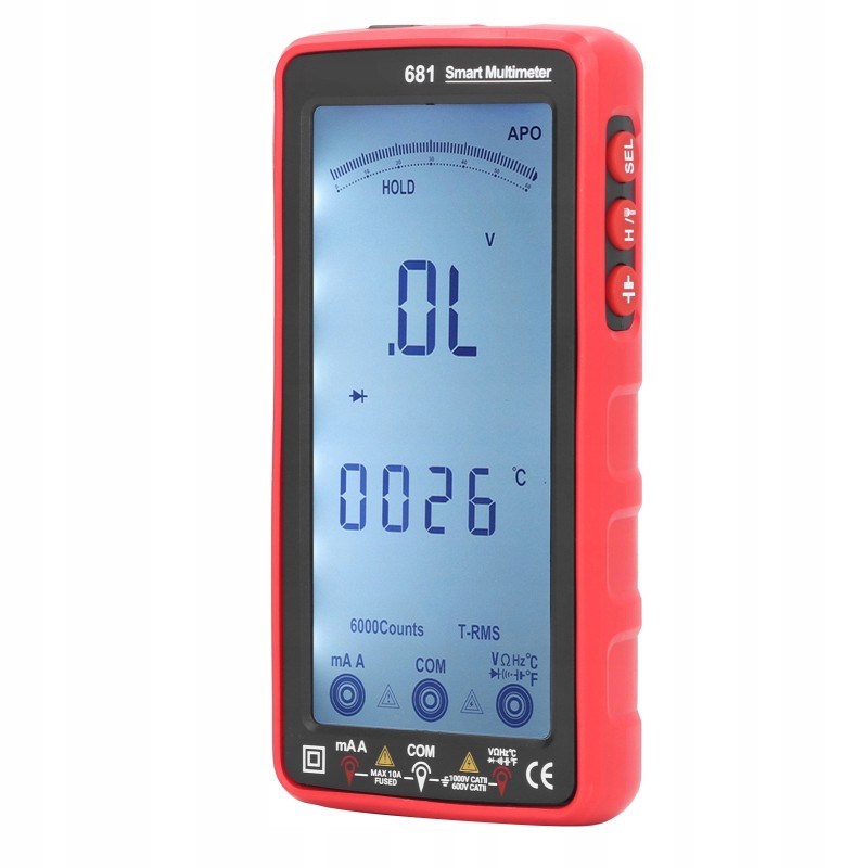 Non-contact ncv multimeter anti-combustion automatic ab