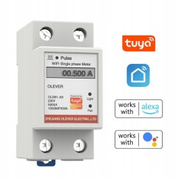 Tuya wifi smart energy meter meter