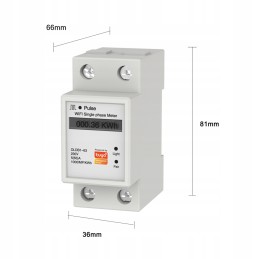 Tuya wifi smart energy meter meter