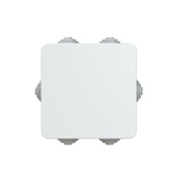 1 pcs - ABB Grey Thermoplastic Junction Box, IP44, 80 x 80 x 40mm