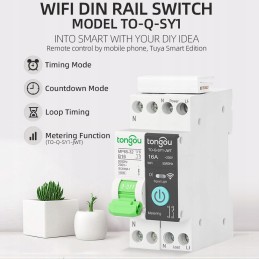 Tuya wifi smart automatic switch