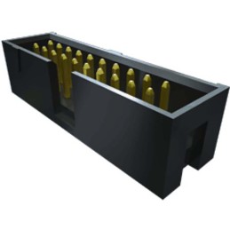 1 pcs - Samtec TST Series Straight Through Hole PCB Header, 20 Contact(s), 2.54mm Pitch, 2 Row(s), Shrouded