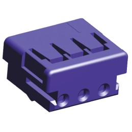 50 pcs - TE Connectivity, AMP CT Female Connector Housing, 2mm Pitch, 3 Way, 1 Row