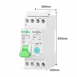 Tuya wifi smart automatic switch