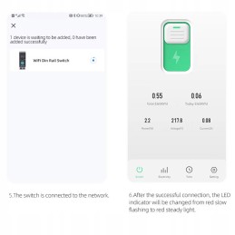 Tuya wifi smart automatic switch