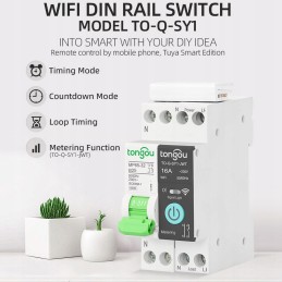Tuya wifi smart automatic switch